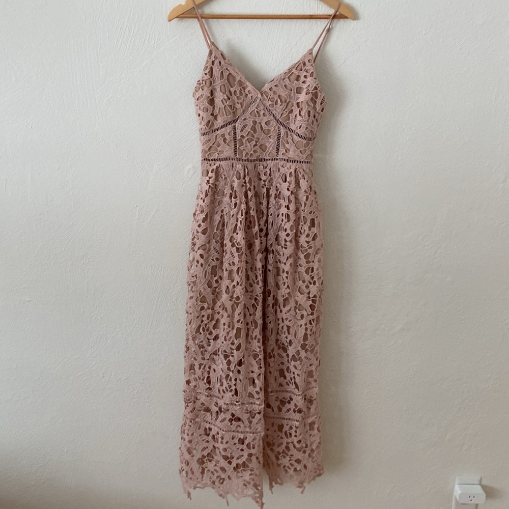 Lace Blush Dress